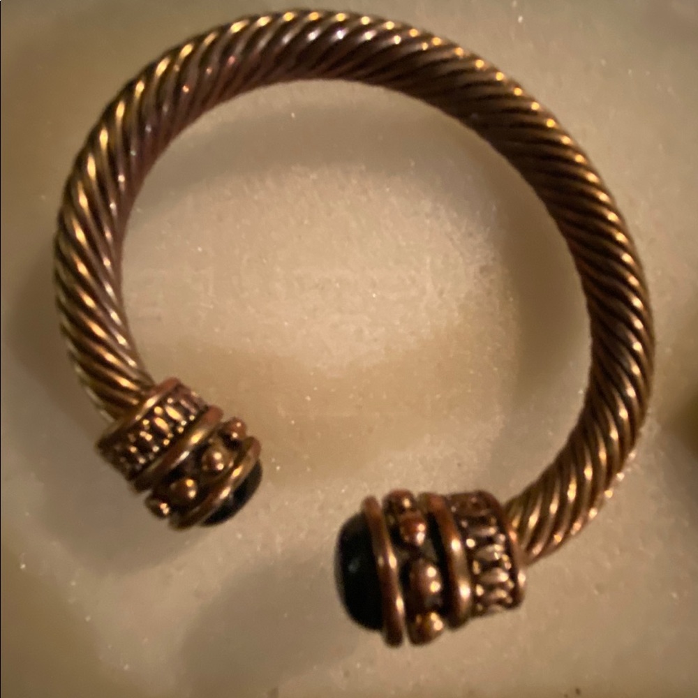 Chunky Brass Bangle/Bracelet